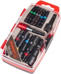 Set of 13 SAE Stalwart bits and wrenches